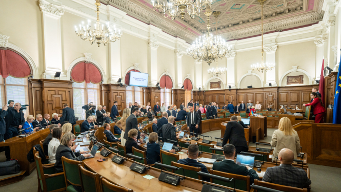 2026.gada 14.maijs. Darbs Saeimas sēdē. Foto: Ieva Ābele, Saeima