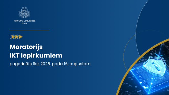 Teksts, IUB logo, zils fons, teksts, attēls ar slēdzenes skatu