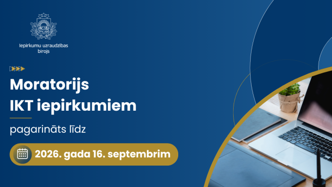 IUB logo, teksts, grafikas elementi, attēls ar IT tehniku