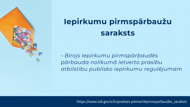 teksts par pirmspārbaužu sarakstu