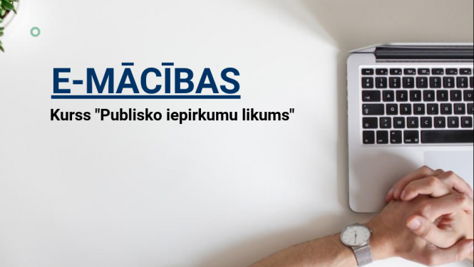 Ziņas par e-apmācību moduli vizuālis