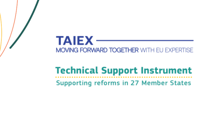TAEIX logo - moving toward with EU expertise