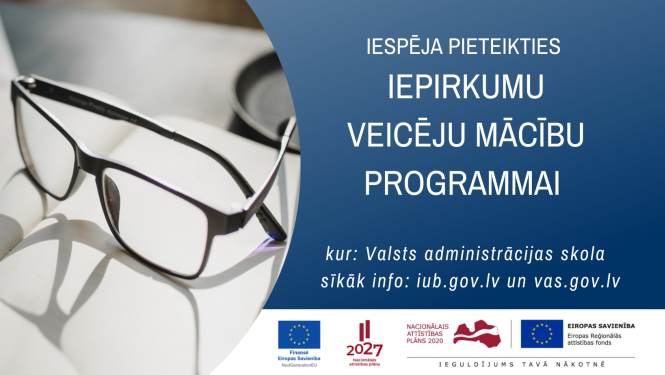 Vizuālais noformējums ar tekstu