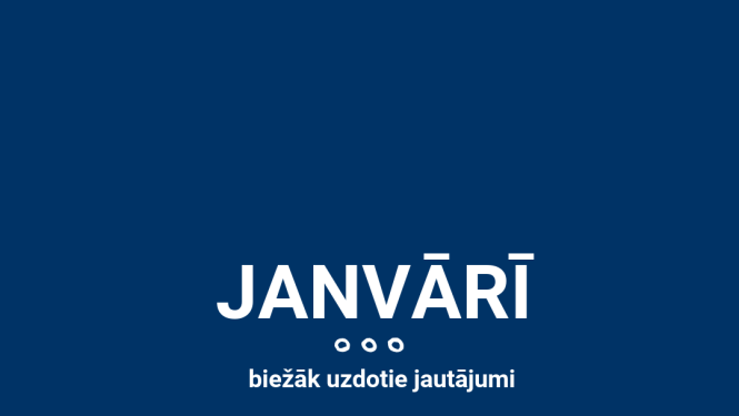 TOP Aktuālie telefonkonsultāciju jautājumi janvārī