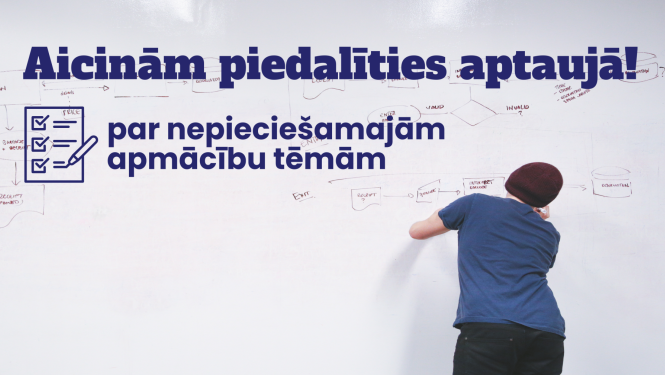 Aptauja par nepieciešamajām apmācībām