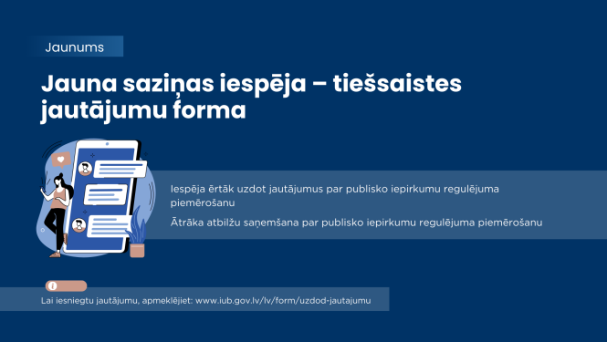 Jauna saziņas iespēja - tiešsaistes jautājuma forma