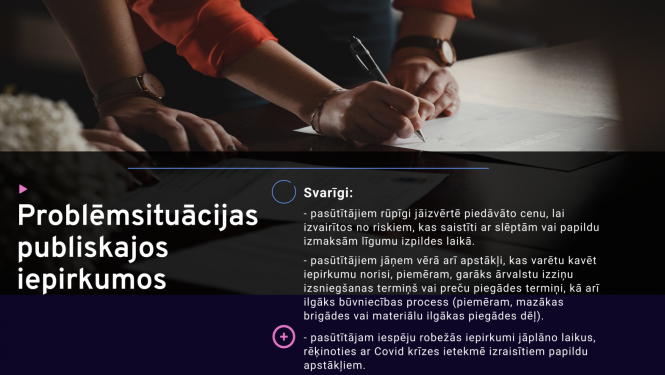 Problēmsituācijas publiskajos iepirkumos